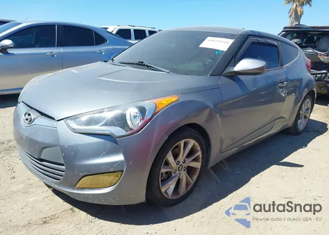 2017 Hyundai Veloster from USA, damaged, VIN KMHTC6ADXHU307992